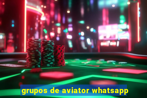 grupos de aviator whatsapp